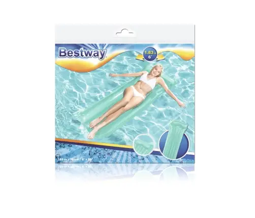 Air Mattress For Swimming Blue 183 x 76 cm Bestway 44013