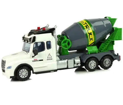 Concrete Truck R/C Rotating Pear White Pilot 2.4 G