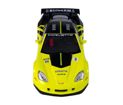 Tālvadības mašīna Corvette C6.R Yellow