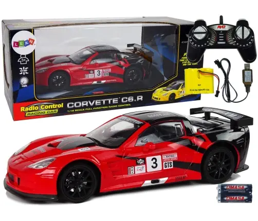 Машина с пультом Corvette C6.R Red Машина с пультом Corvette C6.R Red