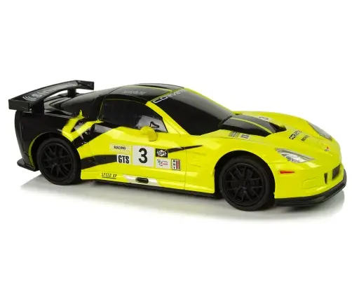 Радиоуправляемая машина на пульте Corvette C6.R Yellow