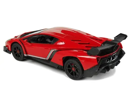 Radiovadāmā mašīna ar pulti Lamborghini Veneno Red Radiovadāmā mašīna ar pulti Lamborghini Veneno Red