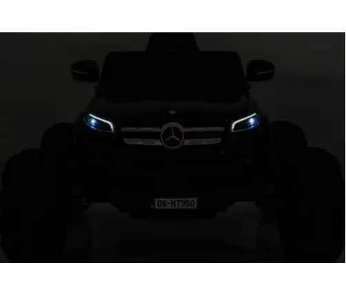 Vienvietīgs elektromobilis Mercedes DK-MT950 4x4 Black Lacquered
