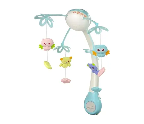 Cot Carrousel Projector Pilot Melodies Animal Noises Blue
