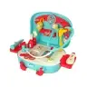 Little Doctor Set Turquoise Suitcase Stethoscope Scissors