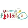 Little Doctor Set Turquoise Suitcase Stethoscope Scissors