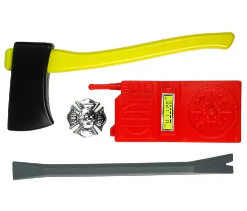 Brigade Set Fire Extinguisher Water Mask Helmet Red