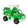 Police Car ConsTruck Green Polesie 41906 Police Car ConsTruck Green Polesie 41906