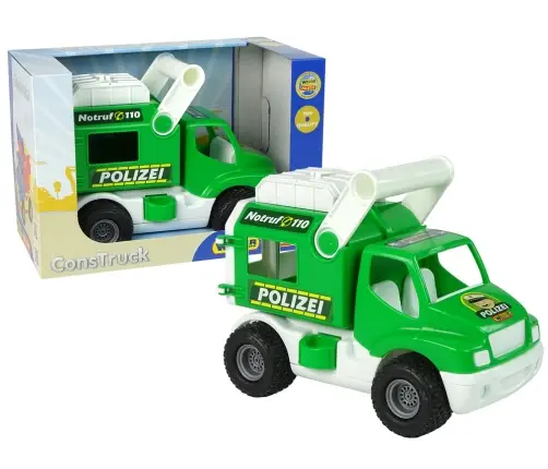 Police Car ConsTruck Green Polesie 41906 Police Car ConsTruck Green Polesie 41906