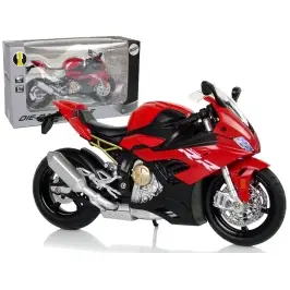 Motorbike Model BMW S1000RR Red Sounds Lights