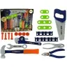 Handyman Set Tools Screwdriver Hammer Saw
