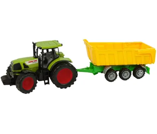 Tractor Red Tipper Truck Yellow Tractor 50 cm