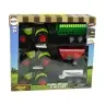 Three Tractor Trailer Sprayer Farm Tractor Set