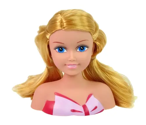 Dolls Head Accessories Beads Clips Colourful Strands