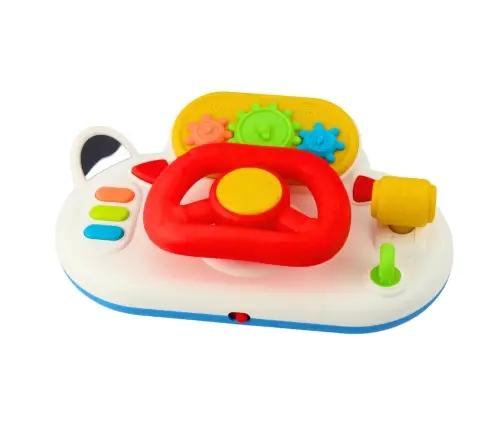 Driving Simulator for Toddlers Interactive Steering Wheel Lights Sounds