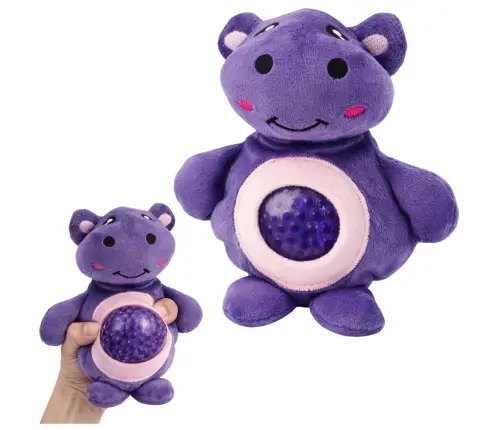 Plush Toy for Squeezing, Kneading, Squeezing with Water Balls Elephant Pig 15 cm