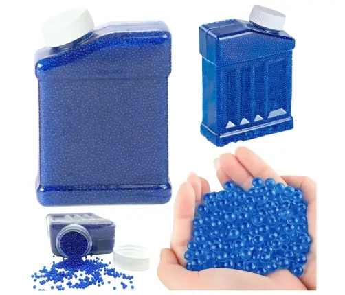 Set of Blue Hydrogel Water Balls for Guns 20000 pcs.