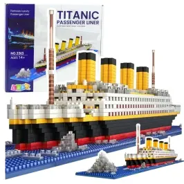 Titanic Ship Building Blocks 3D Ship Model 1878 pcs. Titanic Ship Building Blocks 3D Ship Model 1878 pcs.