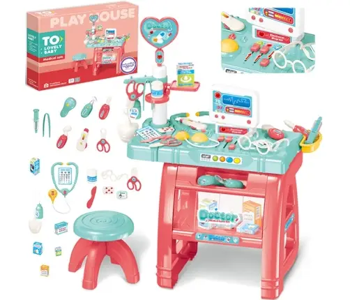 WOOPIE Little Doctor's Office Light Sound + 22 acc