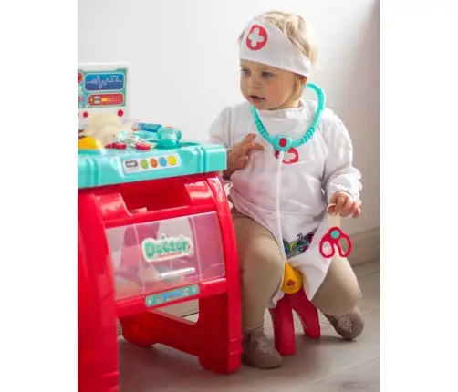 WOOPIE Little Doctor's Office Light Sound + 22 acc