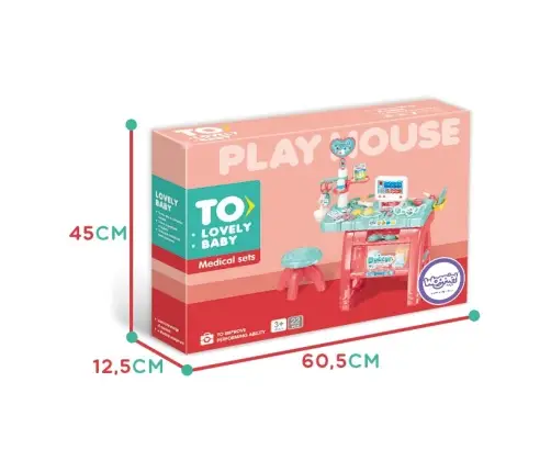 WOOPIE Little Doctor's Office Light Sound + 22 acc