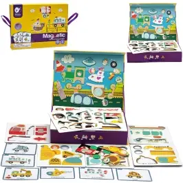 CLASSIC WORLD Puzzle Learning Road Transport Traffic 72 pcs.