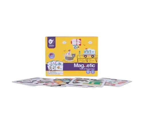 CLASSIC WORLD Puzzle Learning Road Transport Traffic 72 pcs.