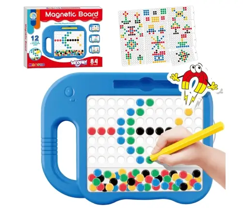 WOOPIE Tablica Magnetyczna dla Dzieci Montessori MagPad Słonik- Zestaw 3 szt.