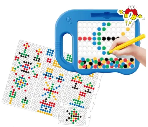 WOOPIE Tablica Magnetyczna dla Dzieci Montessori MagPad Słonik- Zestaw 3 szt.