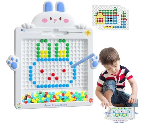 WOOPIE Tablica Magnetyczna Montessori MagPad Królik 2szt.