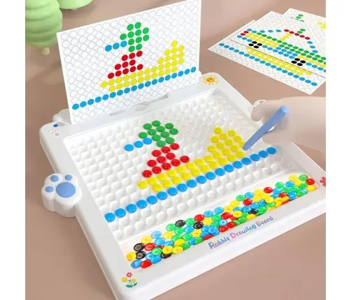 WOOPIE Tablica Magnetyczna Montessori MagPad Królik 2szt.