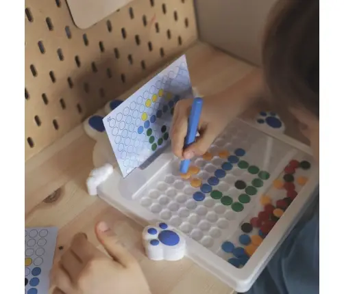 WOOPIE Talbica Magnetyczna Królik Niebieska 12szt.