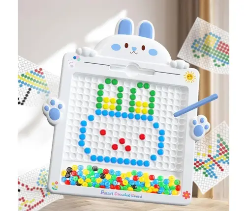 WOOPIE Talbica Magnetyczna Królik Niebieska 12szt.