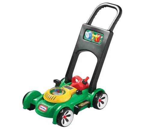 Little Tikes Kids' Lawn Mower Interactive Pusher Garden Toy