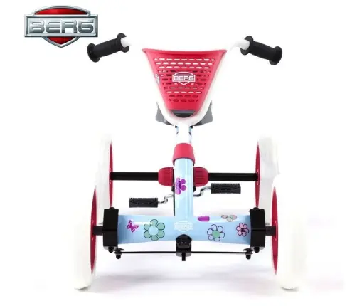 BERG Buzzy Bloom Pedal Go-Kart with Silent Wheels for 2-5 years up to 30 kg