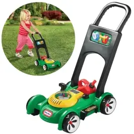 Little Tikes Kids' Lawn Mower Interactive Pusher Garden Toy