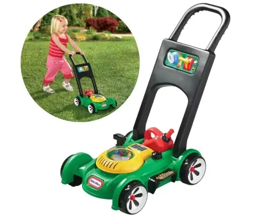 Little Tikes Kids' Lawn Mower Interactive Pusher Garden Toy