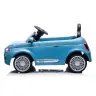 Bērnu elektroauto Fiat 500e Blue