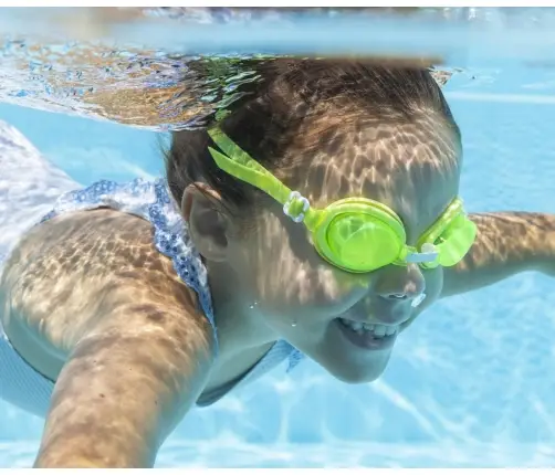 Bestway 21002 Aqua Burst Essential Okulary do pływania Zielone