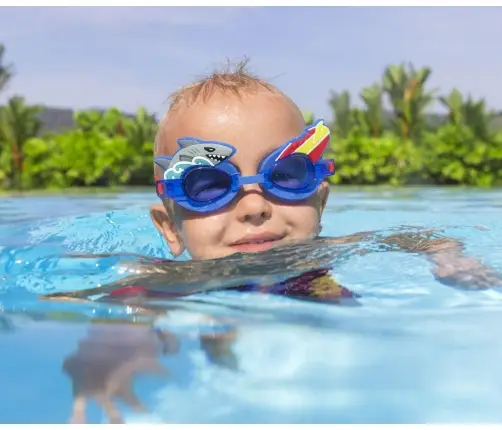 Bestway 21080 Okulary do pływania AquaPals Rekin
