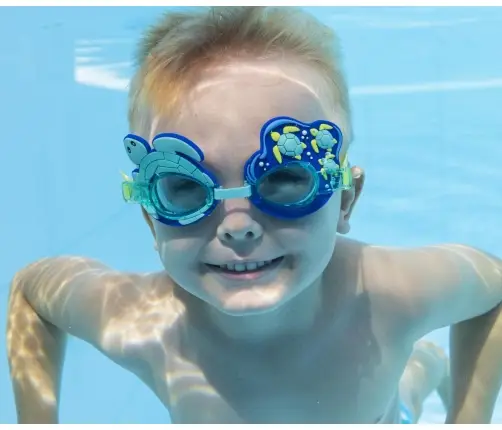 Bestway 21080 Okulary do pływania AquaPals Żółw