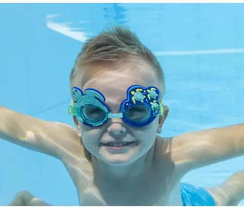 Bestway 21080 Okulary do pływania AquaPals Żółw