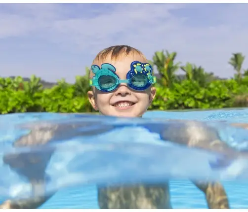 Bestway 21080 Okulary do pływania AquaPals Żółw
