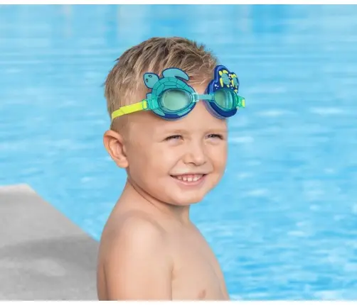 Bestway 21080 Okulary do pływania AquaPals Żółw