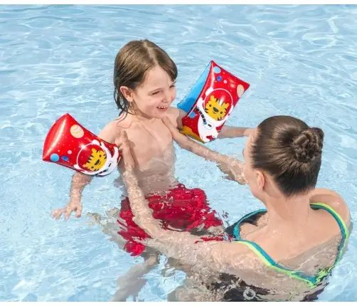 Bestway 32102 Rękawki do nauki pływania Tygrys Kosmonauta 30cm x 15cm