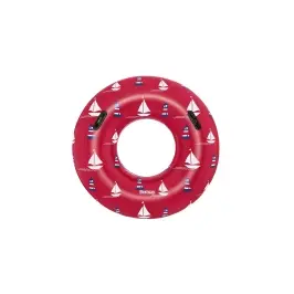 Bestway 36353 Koło do pływania z uchwytami Czerwone 1.19m