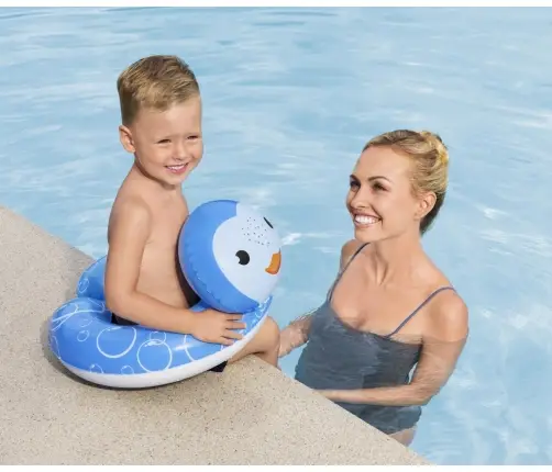 Bestway 36405 Kółko do pływania Pingwin 50cm x 46cm