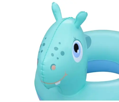 Bestway 36464 Kółko do  pływania Hipcio 64cm x 60cm