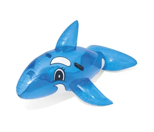 Bestway 41037 Delfin do pływania z uchwytami Transparentny 1.57m x 94cm