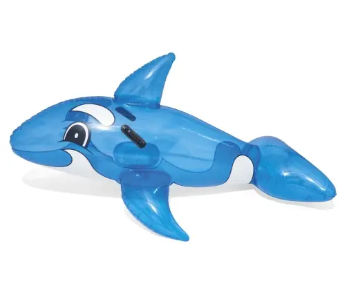 Bestway 41037 Delfin do pływania z uchwytami Transparentny 1.57m x 94cm